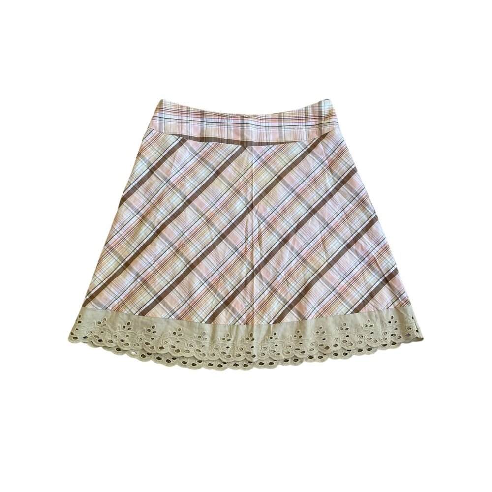 My Michelle Plaid Summer Skirt Size 11/12